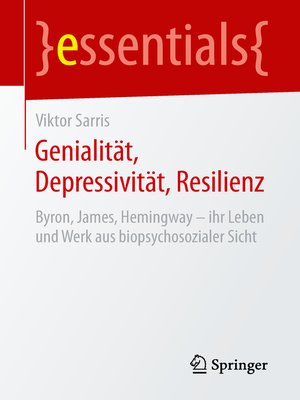 cover image of Genialität, Depressivität, Resilienz